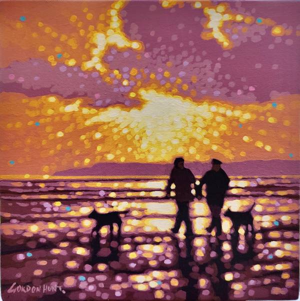 - Acrylic on Canvas, Painting by Gordon Hunt, measuring 30 x 30 cm (H x W) £360